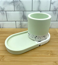 Load image into Gallery viewer, Sage Terazzo Pot