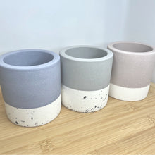 Load image into Gallery viewer, Blue storm Terazzo Pot