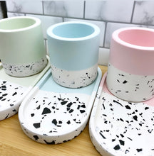 Load image into Gallery viewer, Sage Terazzo Pot