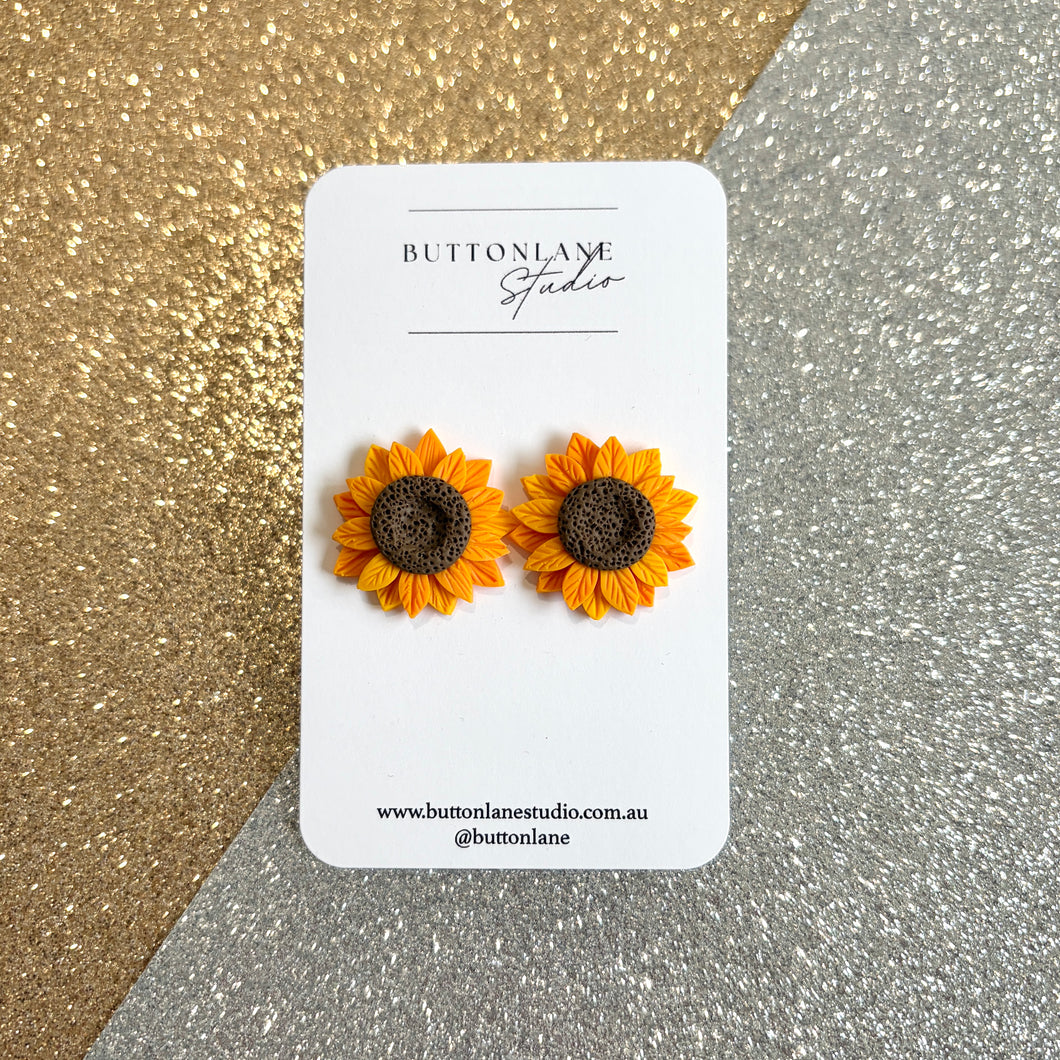 Sunflower Studs