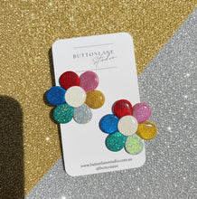 Load image into Gallery viewer, Christmas Glitter flowers
