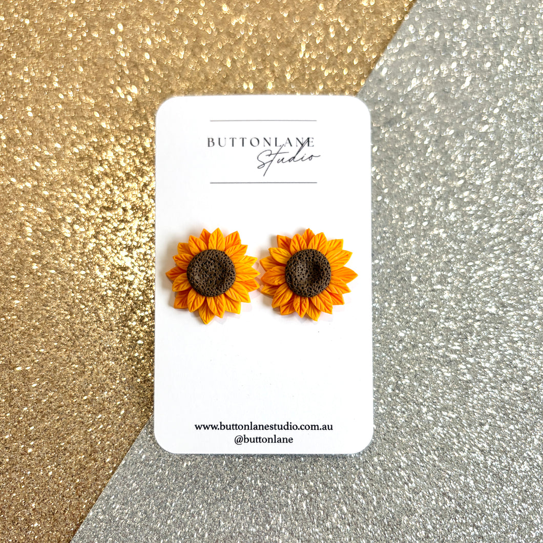 Sunflower Studs