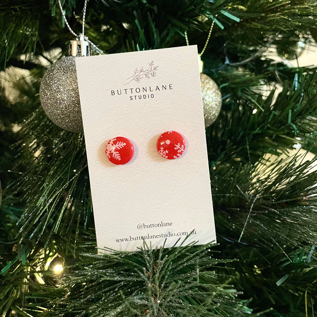 Small Christmas studs