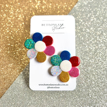 Load image into Gallery viewer, Christmas Glitter flowers
