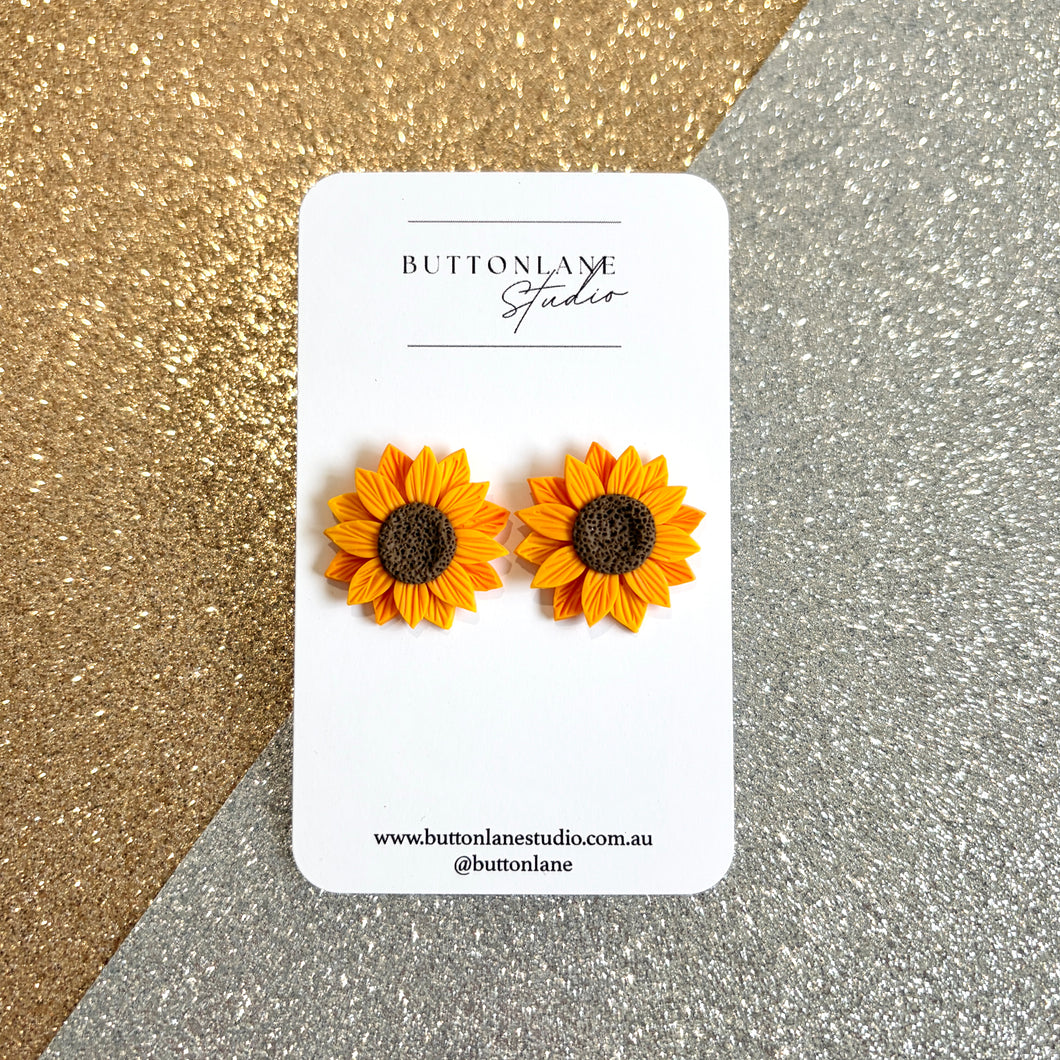 Sunflower Studs