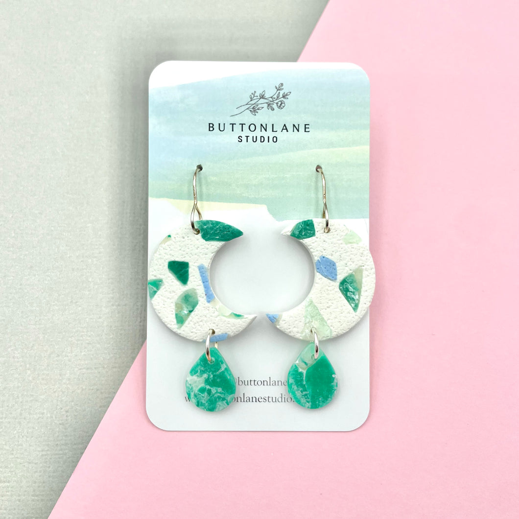 Terrazzo earrings