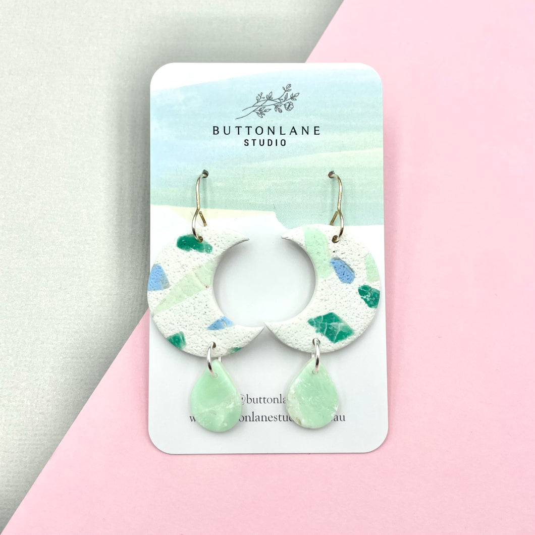 Terrazzo earrings