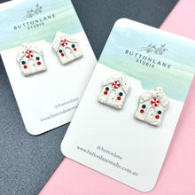 Load image into Gallery viewer, Christmas Cottage Stud - Pearl
