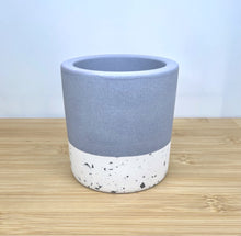 Load image into Gallery viewer, Blue storm Terazzo Pot
