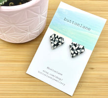 Load image into Gallery viewer, Monochrome Earrings - Studs
