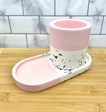 Load image into Gallery viewer, Pink Terazzo Pot
