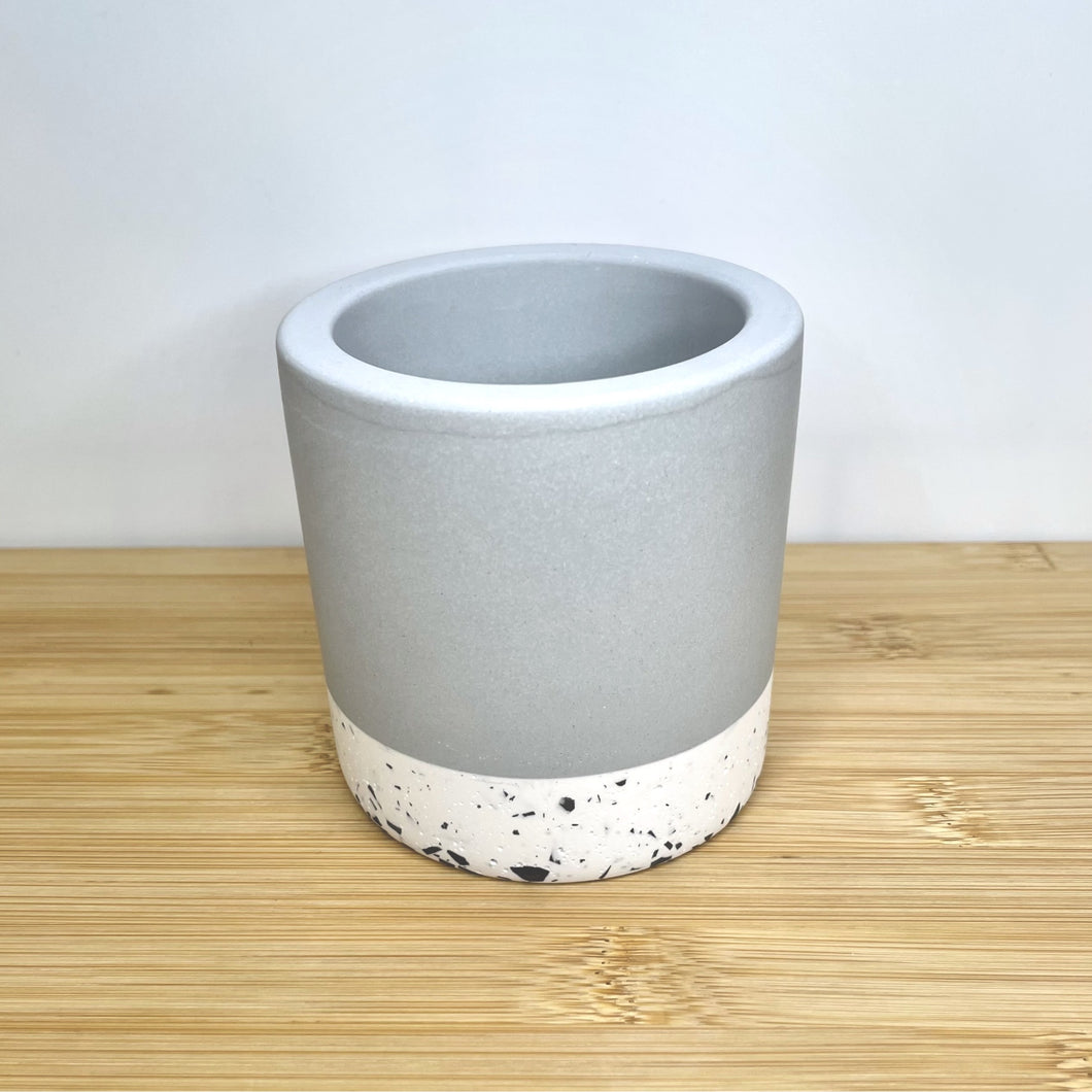 Grey Terazzo Pot